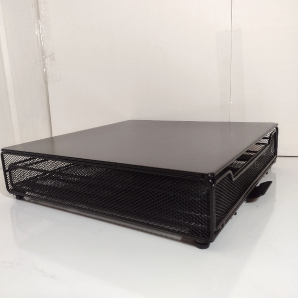 Black Metal Mesh K- Cup Keurig Sliding Rolling Tray - Picture 2 of 8